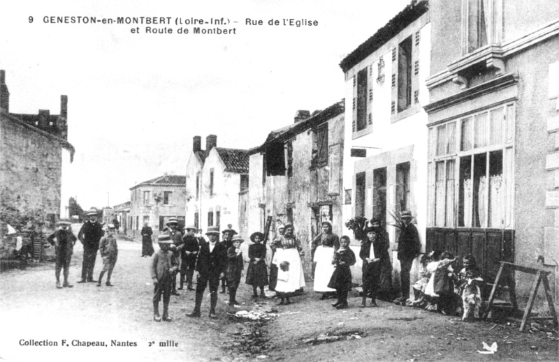 Ville de Geneston (Bretagne).