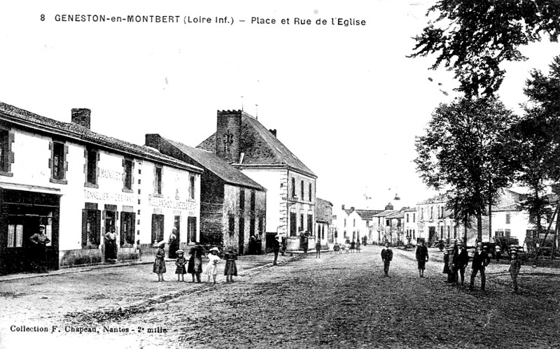 Ville de Geneston (Bretagne).