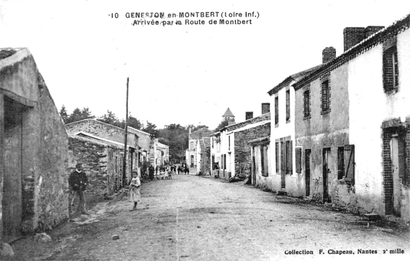 Ville de Geneston (Bretagne).