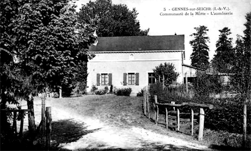 Ville de Gennes-sur-Seiche (Bretagne).