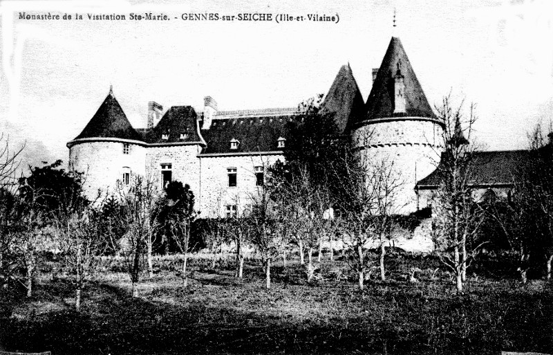 Monastre de Gennes-sur-Seiche (Bretagne).