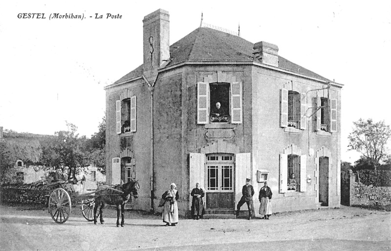 Ville de Gestel (Bretagne).