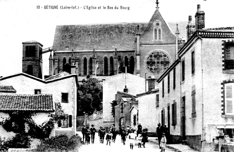Eglise de Gétigné (Bretagne).