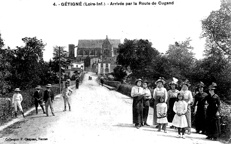 Ville de Gtign (Bretagne).