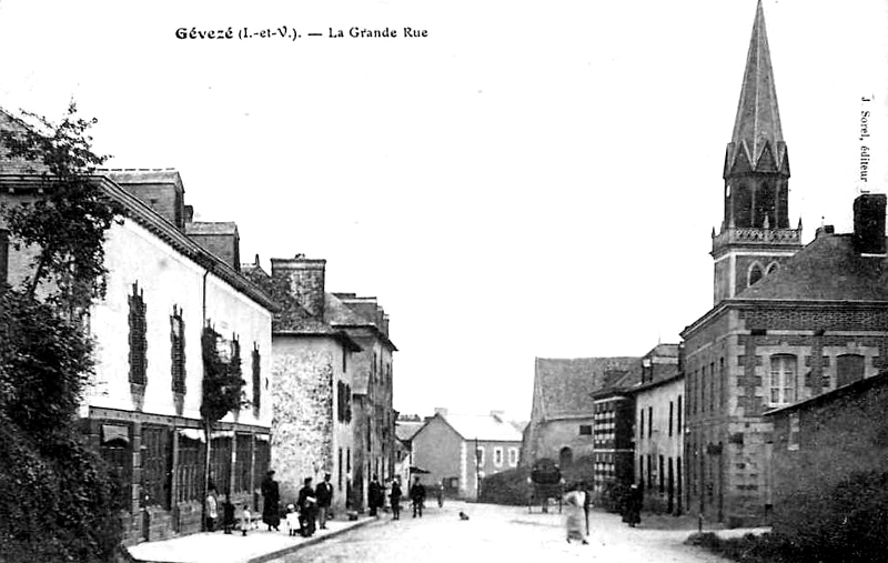 Ville de Gvez (Bretagne).