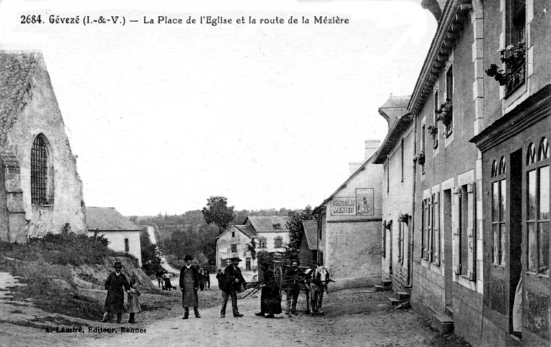 Ville de Gvez (Bretagne).