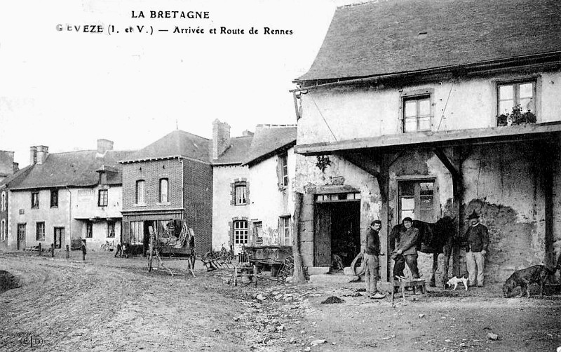 Ville de Gvez (Bretagne).