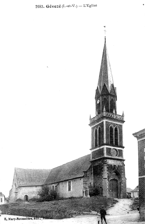 Eglise de Gvez (Bretagne).