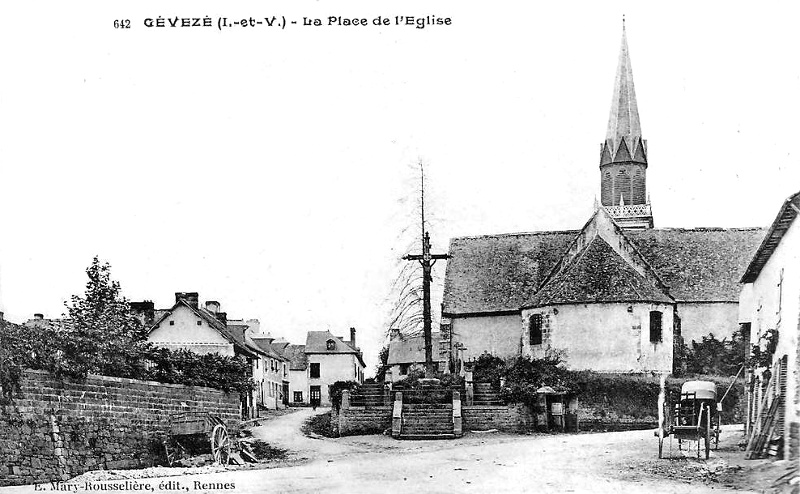 Ville de Gvez (Bretagne).