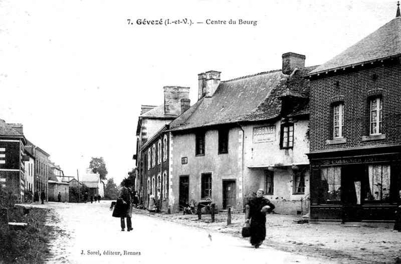 Ville de Gvez (Bretagne).