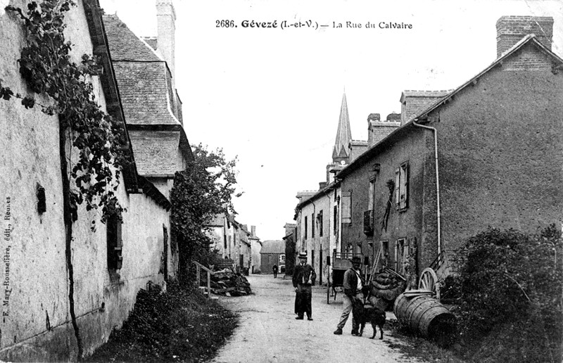 Ville de Gvez (Bretagne).