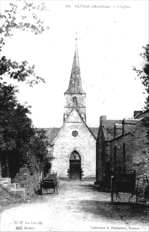 Eglise de Glnac (Bretagne).