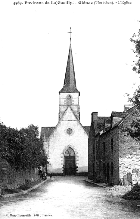 Eglise de Glénac (Bretagne).