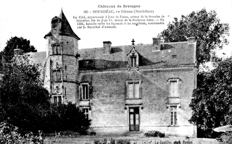Château de Sourdéac à Glénac (Bretagne).