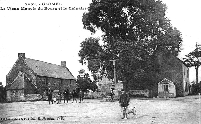 Ville de Glomel (Bretagne).