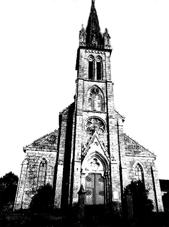 Eglise de Gomené (Bretagne).