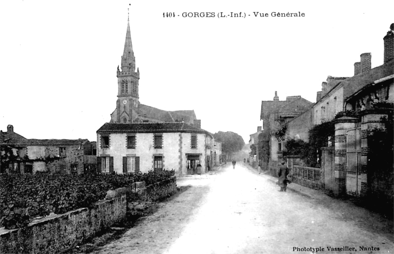 Ville de Gorges (Bretagne).