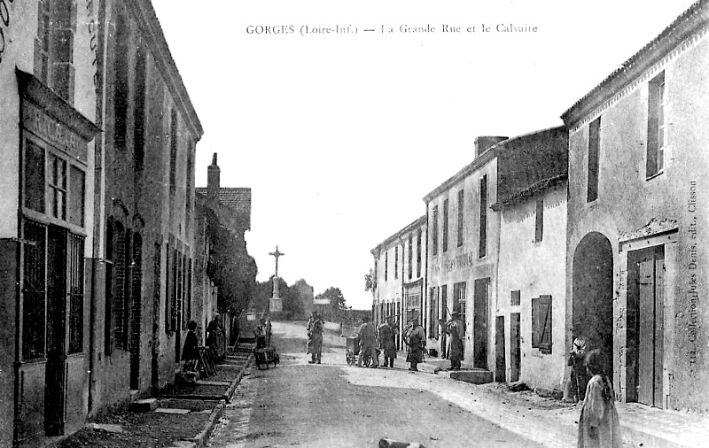 Ville de Gorges (Bretagne).