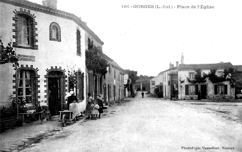 Ville de Gorges (Bretagne).