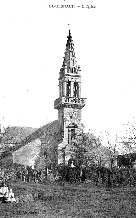 Eglise de Gouesnach (Bretagne).