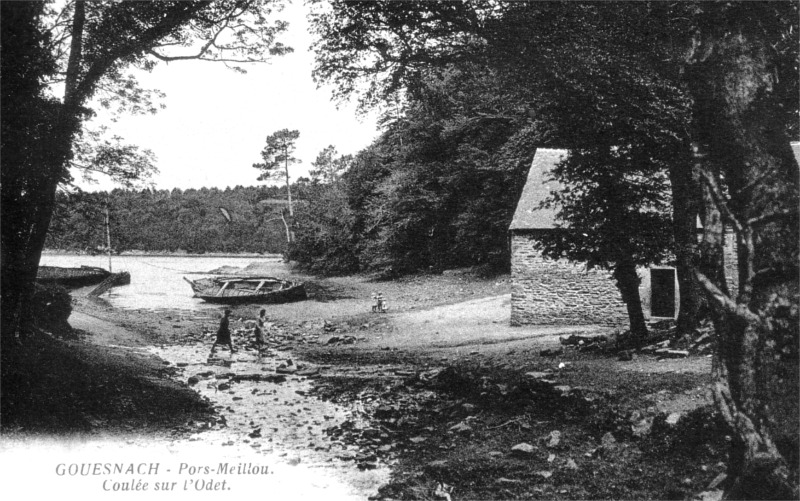 Ville de Gouesnach (Bretagne).