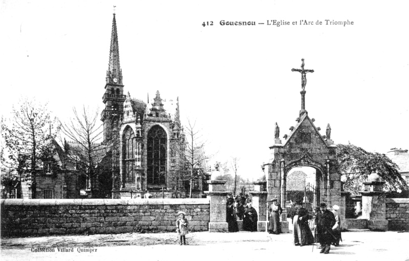 Eglise de Gouesnou (Bretagne).