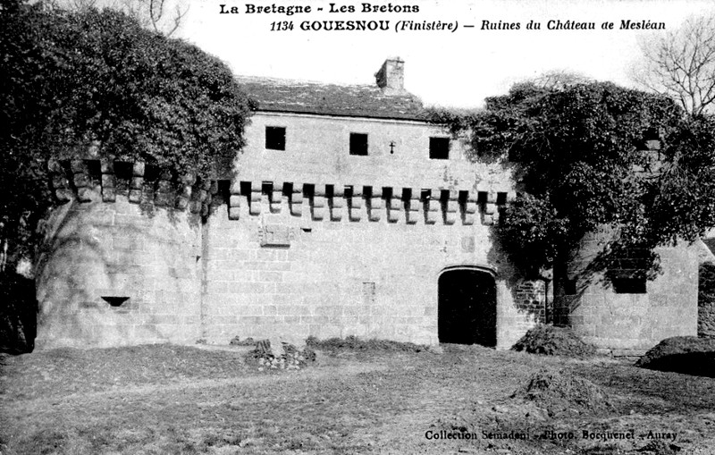Chteau de Mezlan  Gouesnou (Bretagne).