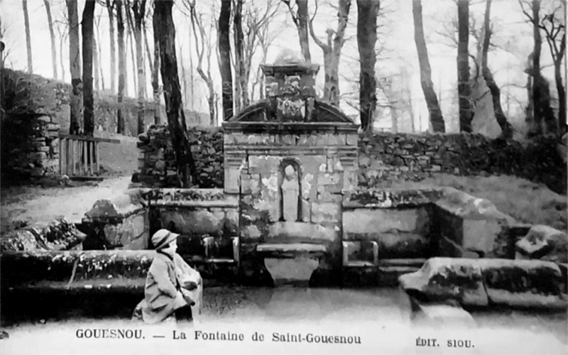 Fontaine de Gouesnou (Bretagne).