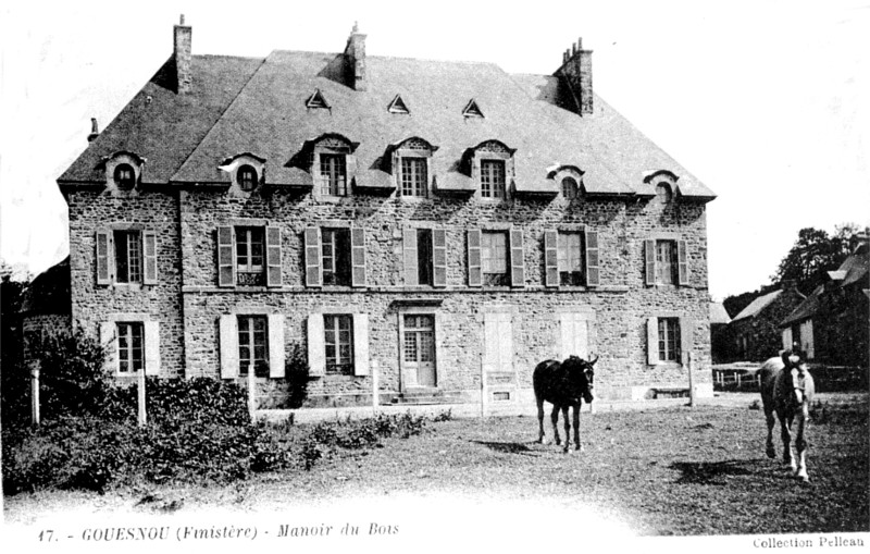 Manoir du Bois à Gouesnou (Bretagne).