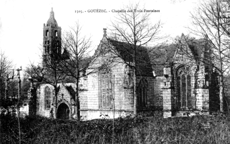 Chapelle de Gouézec (Bretagne).