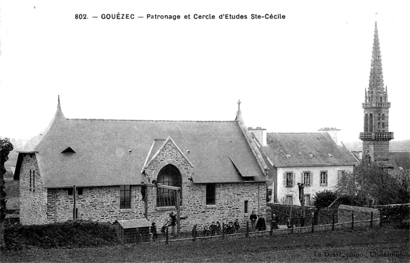 Ville de Gouézec (Bretagne).