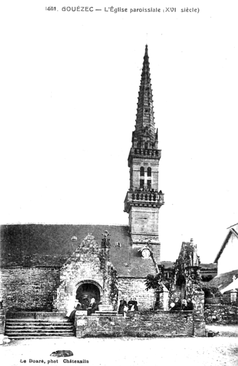 Eglise de Gouézec (Bretagne).