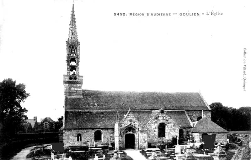 Eglise de Goulien (Bretagne).