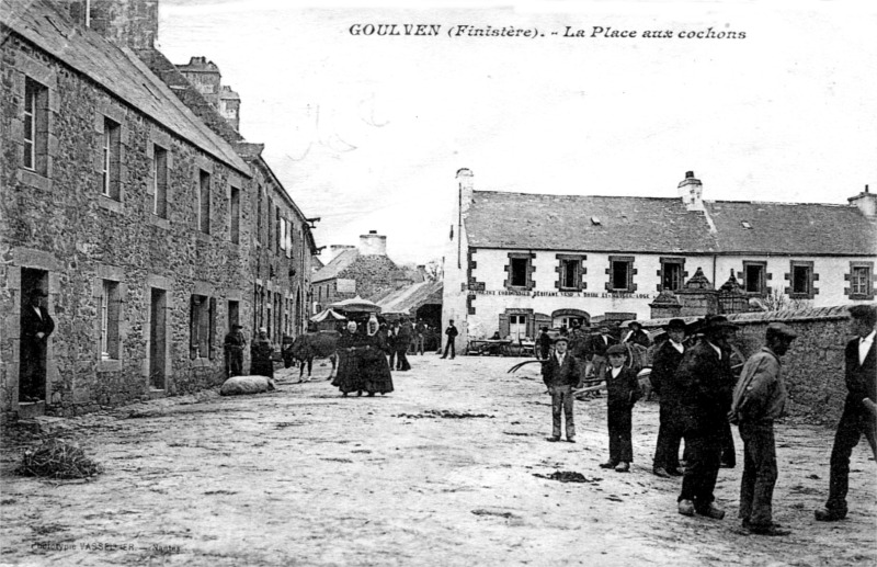 Ville de Goulven (Bretagne).