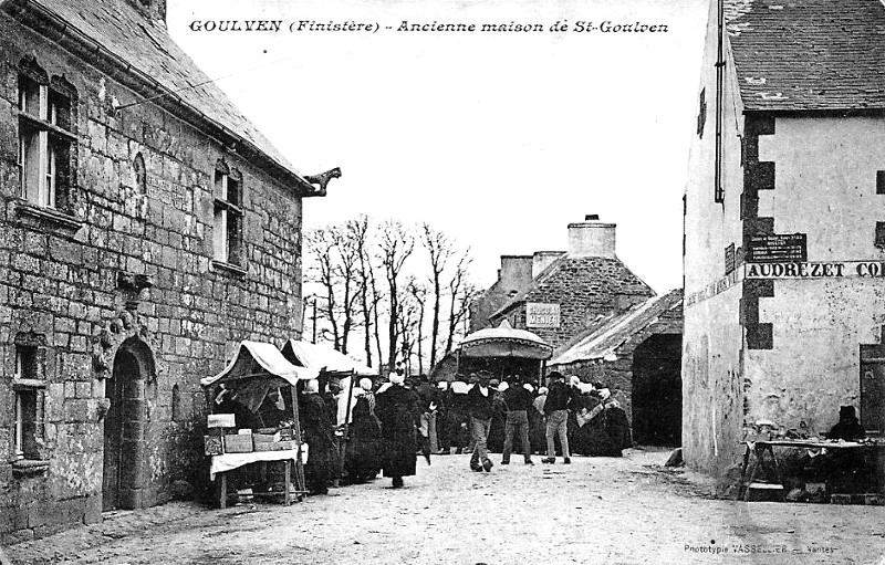 Ville de Goulven (Bretagne).