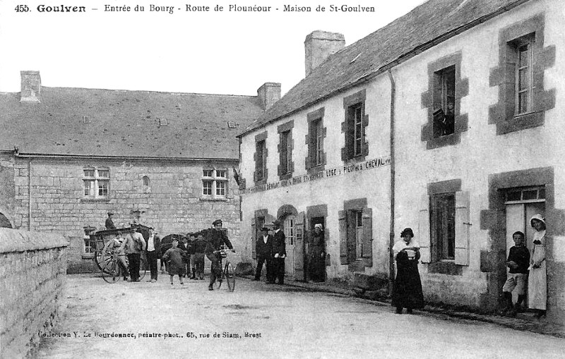 Ville de Goulven (Bretagne).