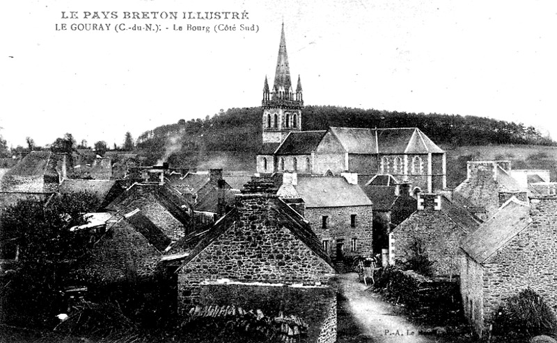 Ville du Gouray (Bretagne).