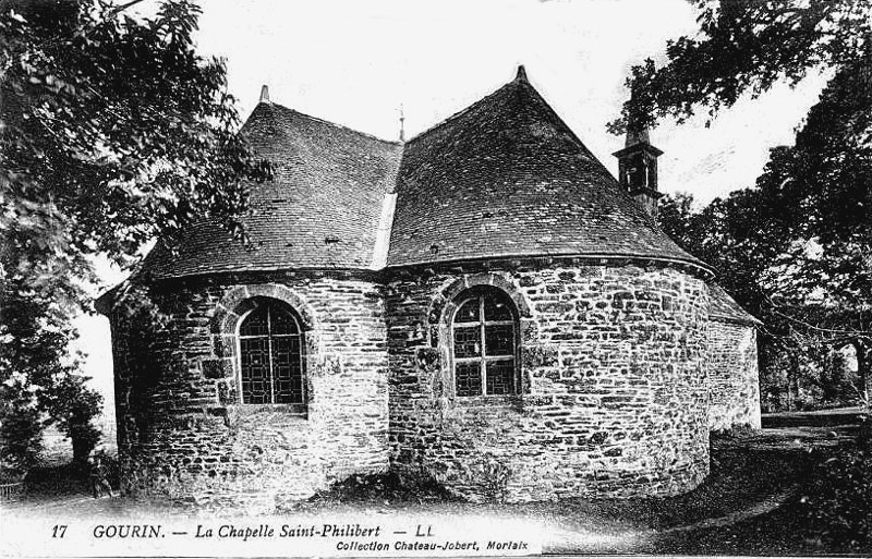 Chapelle Saint-Philibert de Gourin (Bretagne).