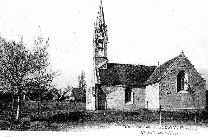 Chapelle Saint-Herv de Gourin (Bretagne).