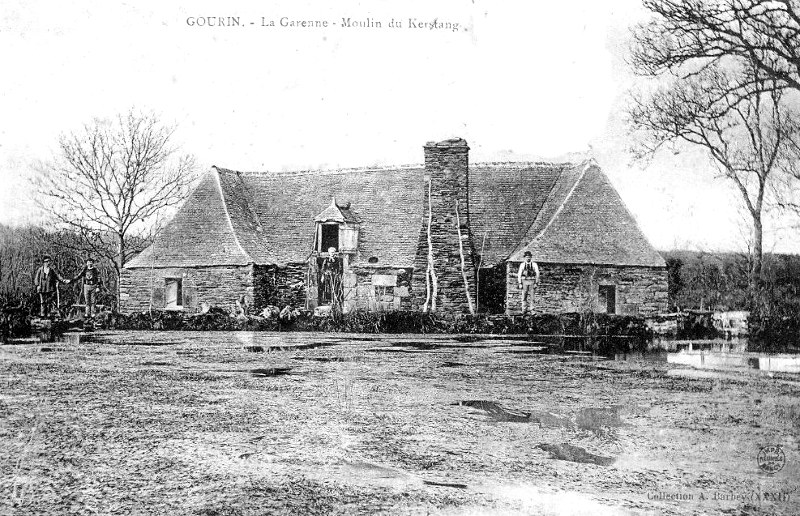 Moulin de Kerstang  Gourin (Bretagne).