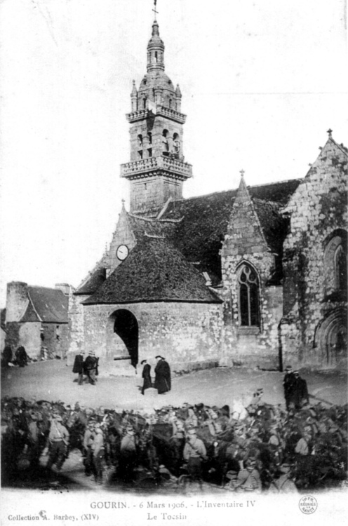 Eglise de Gourin (Bretagne).