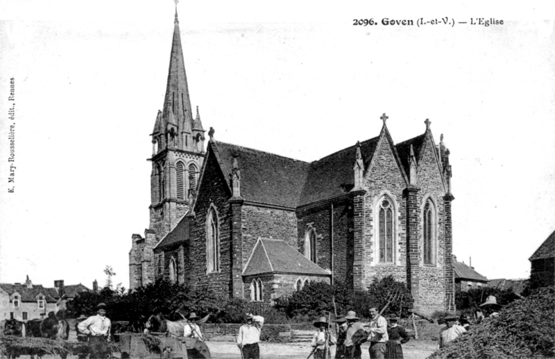 Eglise de Goven (Bretagne).