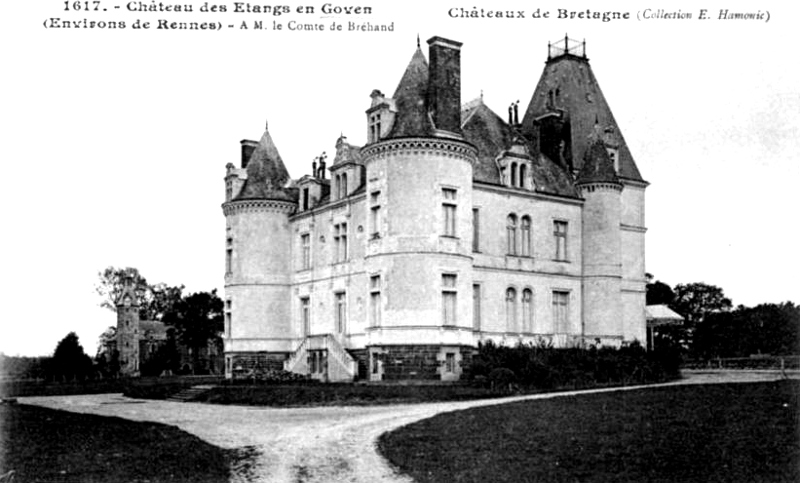 Château de Goven (Bretagne).