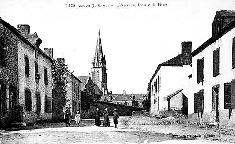 Ville de Goven (Bretagne).