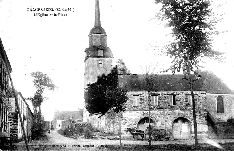 Eglise de Grâce-Uzel (Bretagne).