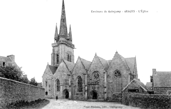 Eglise de Grâces (Bretagne). 