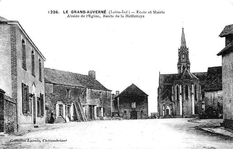 Ville de Grand-Auvern (anciennement en Bretagne).