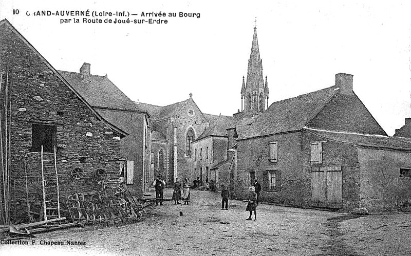 Ville de Grand-Auvern (anciennement en Bretagne).