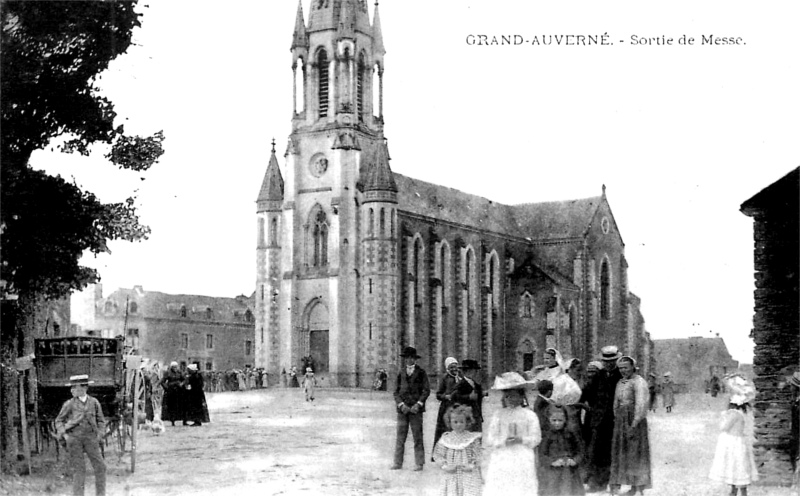 Ville de Grand-Auvern (anciennement en Bretagne).