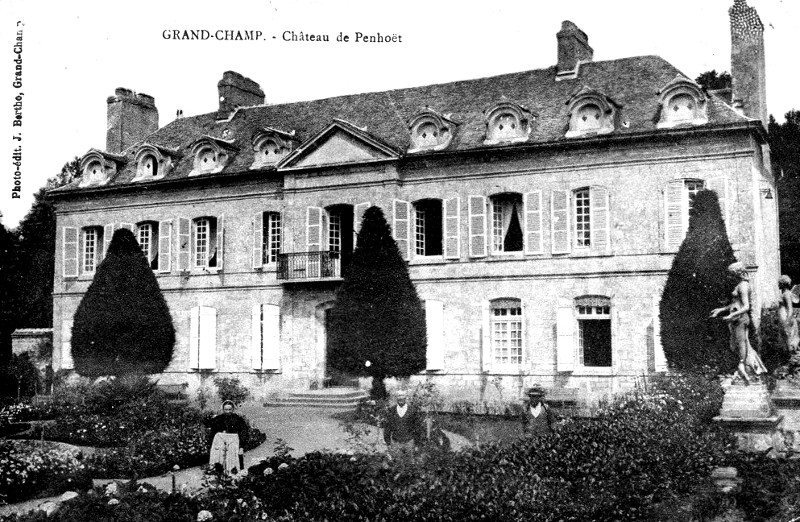 Chteau de Grand-Champ (Bretagne).